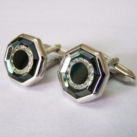 Zinc Alloy Cufflinks ALC012