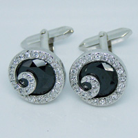 Zinc Alloy Cufflinks ALC096