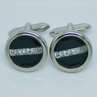 Zinc Alloy Cufflinks ALC098