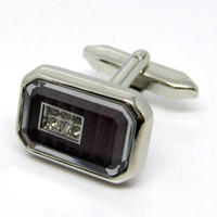 Glass Cufflinks GLC004