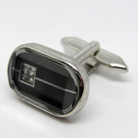 Glass Cufflinks GLC013