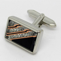 Glass Cufflinks GLC025