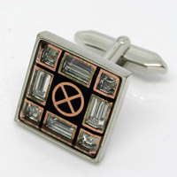 Glass Cufflinks GLC050