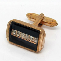 Glass Cufflinks GLC064