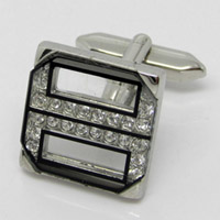 Glass Cufflinks GLC075