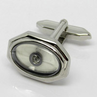 Glass Cufflinks GLC079