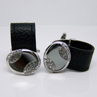 Leather Cufflinks LC001