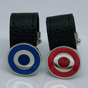 Leather Cufflinks LC021