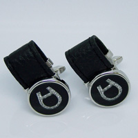 Leather Cufflinks LC030