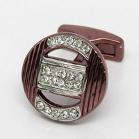 Crystal Cufflinks CRC005