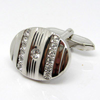 Crystal Cufflinks CRC024