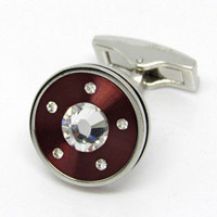 Crystal Cufflinks CRC058