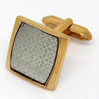 Etched Cufflinks ETC034