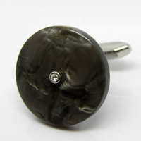 Celluloid Plastic Cufflinks PLC032