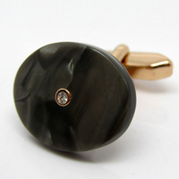 Celluloid Plastic Cufflinks PLC036