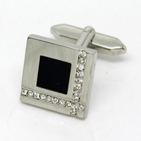 Cyrstal Onyx Cufflinks SPC006