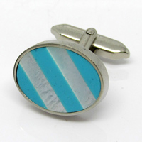 Multi MOP Cat Eye Cufflinks SPC020